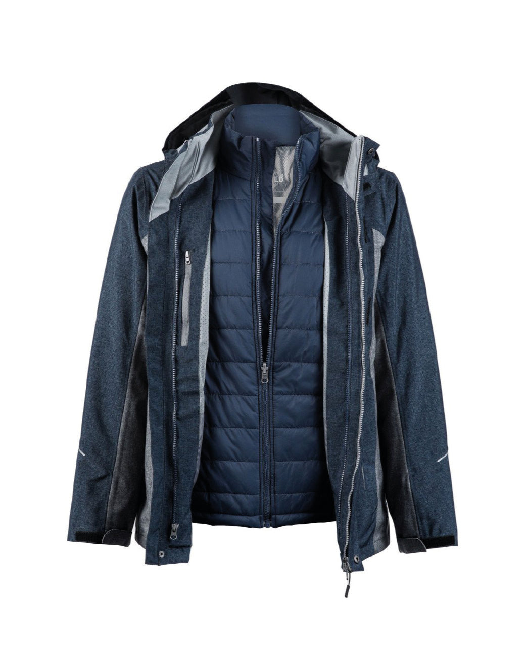 Parka 3 en 1 Desmontable Secuoya Hombre