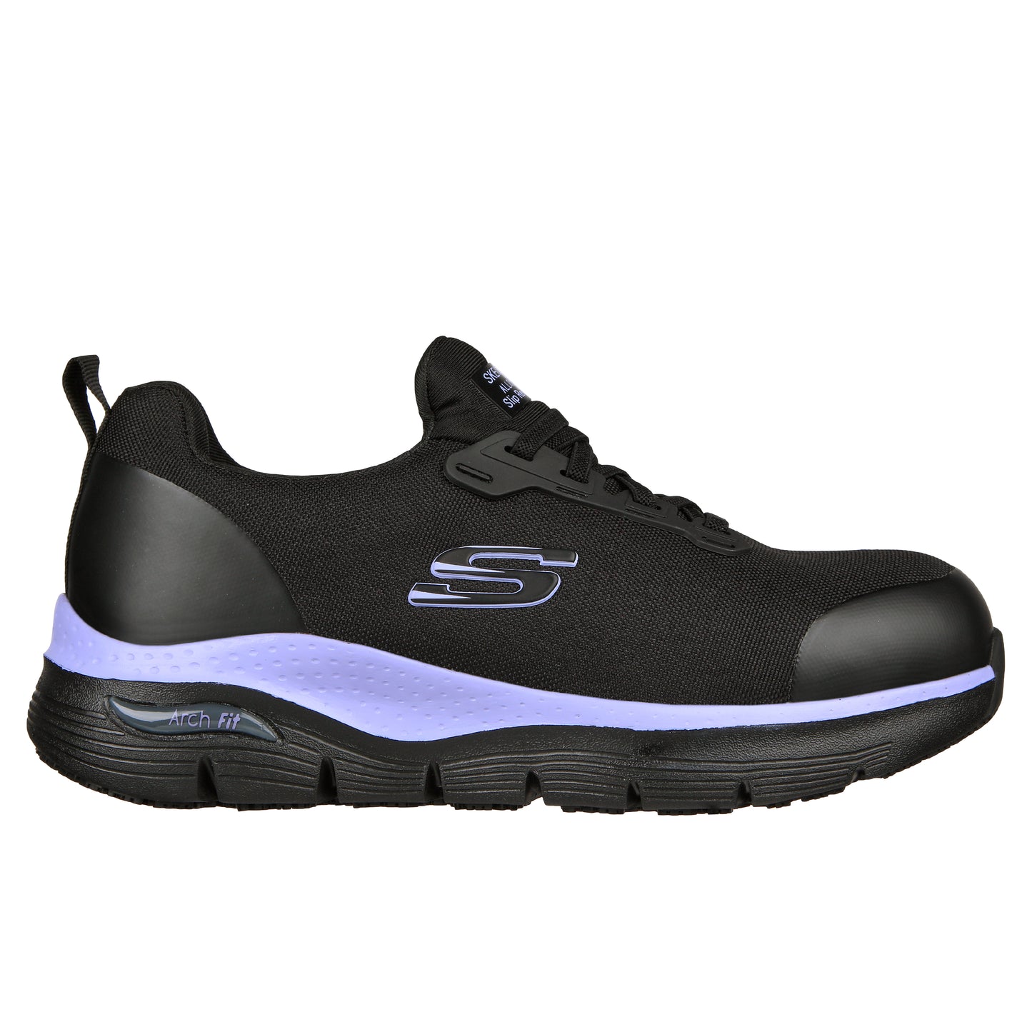 Zapatilla de Seguridad Skechers Evzan BKPR