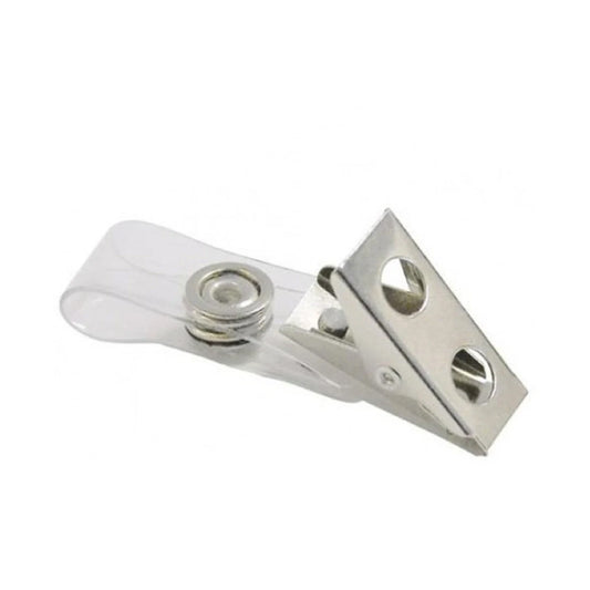 Clip Porta-credencial con Huincha Plástica