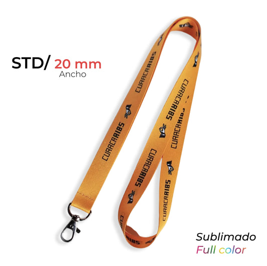 LANYARD SUBLIMADO STD 20mm (desde 50 unidades)