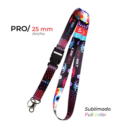 LANYARD SUBLIMADO PRO 25mm