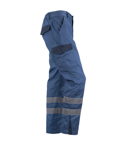 Pantalón Cargo Gabardina Bi-Color Con Cinta Hombre