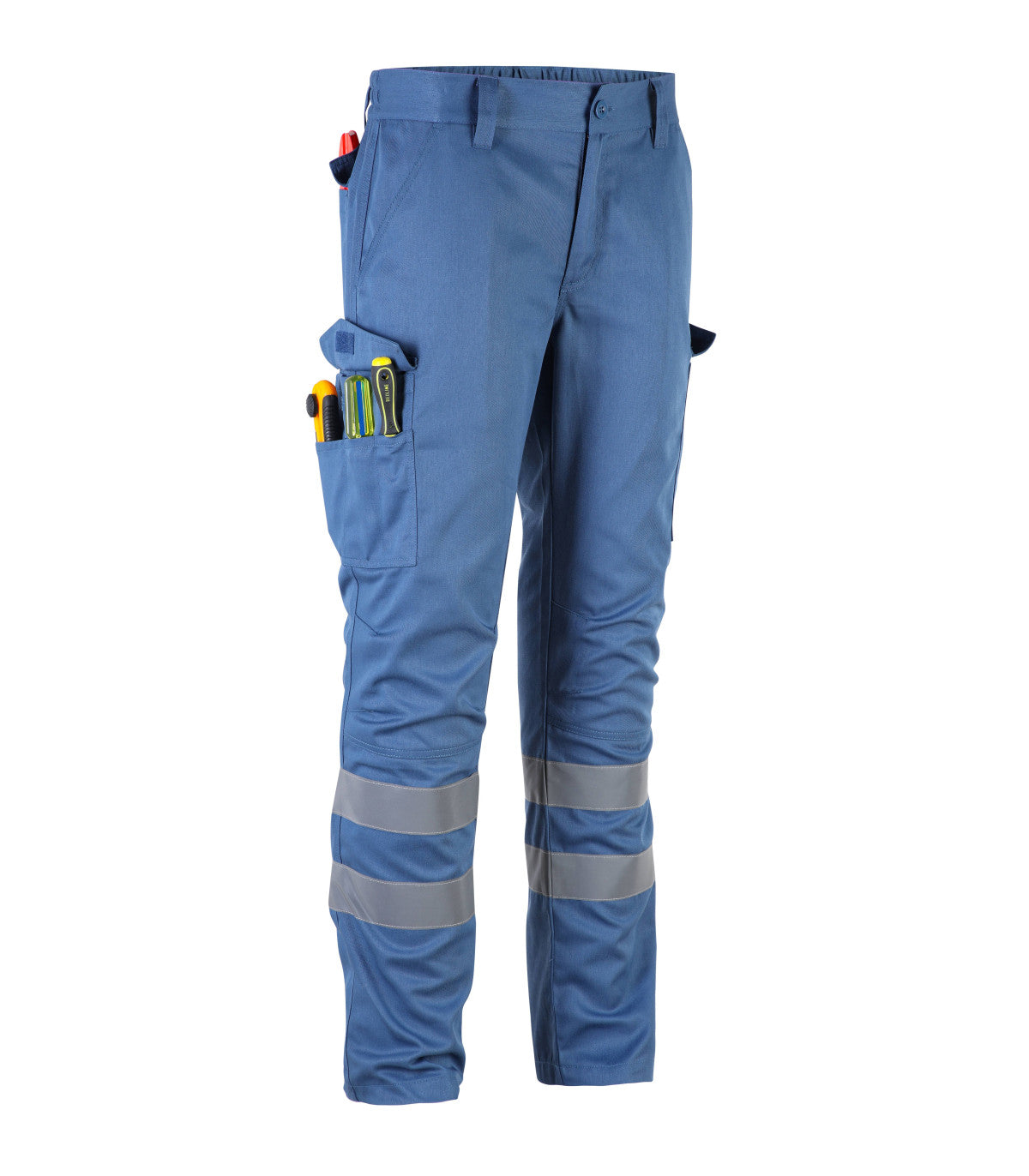 Pantalón Cargo Gabardina Con Cinta Hombre