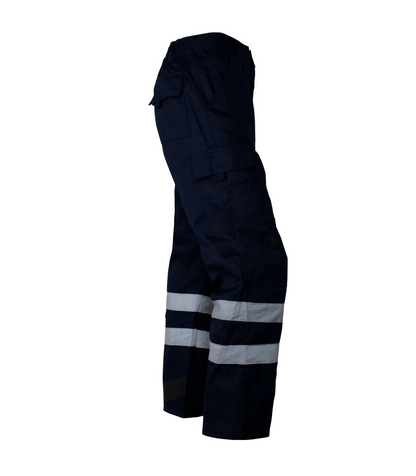 Pantalón Cargo Gabardina Con Cinta Hombre