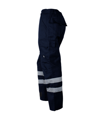 Pantalón Cargo Gabardina Con Cinta Hombre