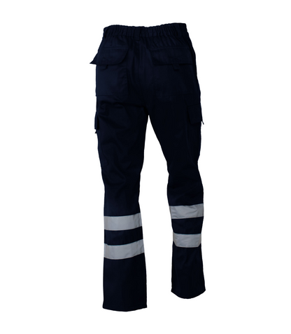 Pantalón Cargo Gabardina Con Cinta Hombre