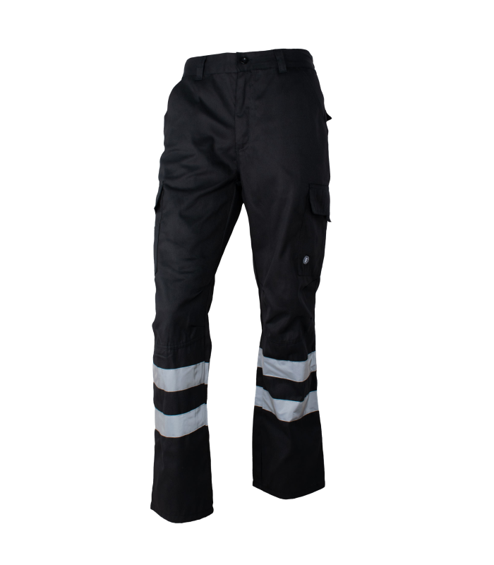 Pantalón Cargo Gabardina Con Cinta Hombre