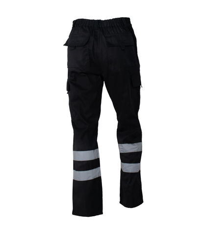 Pantalón Cargo Gabardina Con Cinta Hombre
