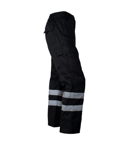 Pantalón Cargo Gabardina Con Cinta Hombre